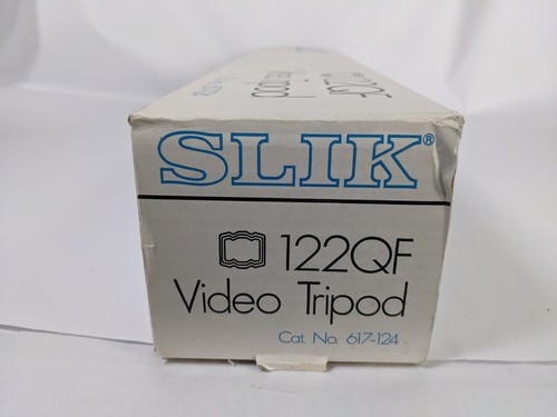 Slik 122 QF Photo Video Tripod Professional Camera Video 58 1/4" Original Box - Picture 18 of 24
