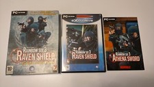RAINBOW SIX 3 RAVEN SHIELD ATHENA SWORD GOLD EDITION UBISOFT PC USATO ITALIANO 
