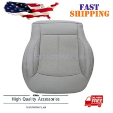 Front Driver Bottom Leather Gray Seat Cover For 2010-2013 Buick LaCrosse