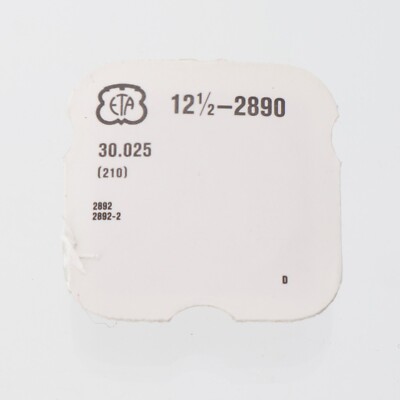 NOS Genuine ETA 2890 Watch Wheel Part 30.025 #210 Watchmaker Sealed (C16D11)