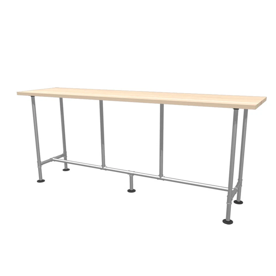 Industrial DIY High Bar Table Pipe Legs Frame DTL039 - image 3 of 4