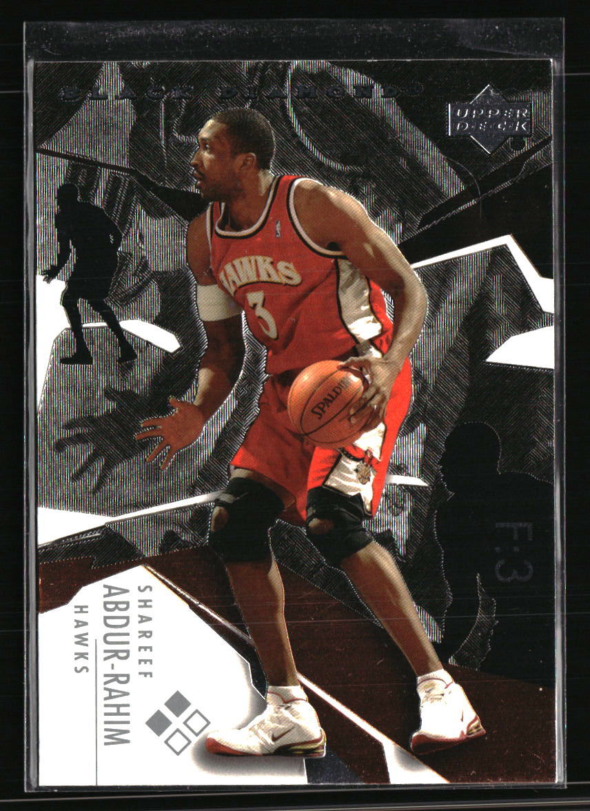 Shareef Abdur-Rahim 2003 Upper Deck Black Diamond #117  Basketball Card