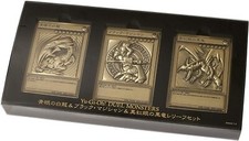 Yu-Gi-Oh Blue Eyes White Dragon Black Magician Red Eye Black Dragon Relief Set