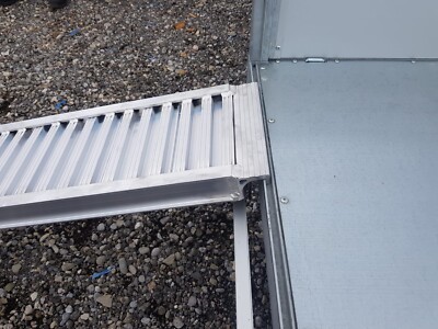 Auffahrrampe Alu gerade für Anssems KSX, 2500 x 300 mm, Traglast 3000 kg, 1 Paar