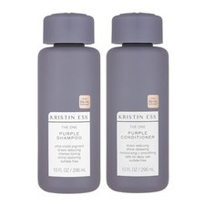 One Purple Shampoo Conditioner Set for Toning Cleansing Brassy Hair 20oz