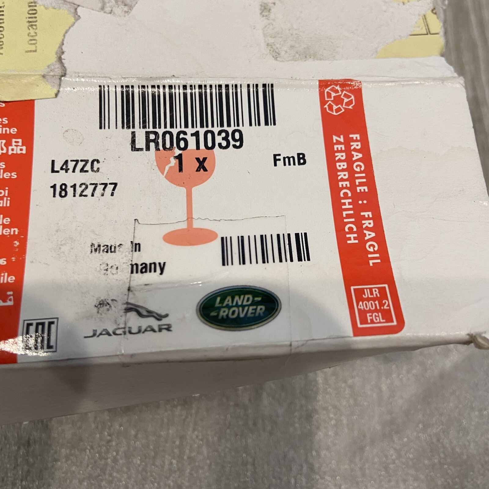 20152017 LAND ROVER DISCOVERY SPORT BLIND SPOT RADAR LR061039 FK7214F