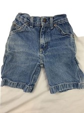 Arizona Jean Company Boy's Kid's Size 4 Slim Denim Blue Jean Carpenter Shorts