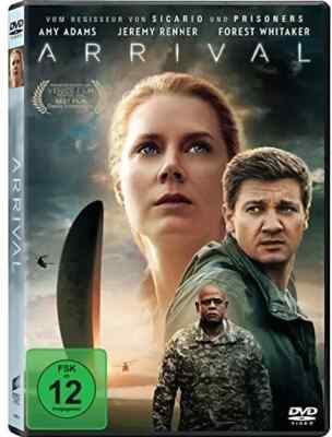 ARRIVAL - Denis Villeneuve, Amy Adams und Jeremy Renner - DVD - OVP!