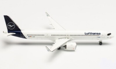 New! Herpa 534376-001 1:500 Lufthansa Airbus A321neo ''Forchheim'' D-AIEF diecast