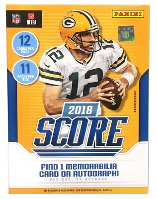 2018 Score Football - Pick Your Cards Complete Your Set!