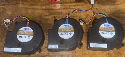 Lot of 3 SUN 310-0240-01 AVC BA10033B12S 12V 2.85A Server Cooling Fan