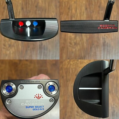 Scotty Cameron Super Select GoLo 6.5 Putter - NEW - Xtreme Dark Finish -USA