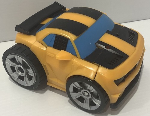 Bumblebee Playskool Transformers Rescue Bots Figure 4.5" Race Car Dark Of Noon - Picture 7 of 7