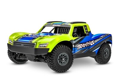 TRAXXAS MINI-Slash BL-2S 4x4 gelb 1/16 SC HD-Teile inkl 2S Lipo/Lader 108164-1
