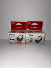 Canon PG-245XL CL-246XL Ink Cartridges – Black & Color Combo – Genuine OEM - New