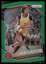 Rickea Jackson 2025 Panini Prizm WNBA #118 Green Prizms