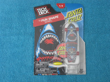 Santa Cruz Tech Deck skateboard fingerboard rare NOS Sealed 1/8 Fun Shape Series