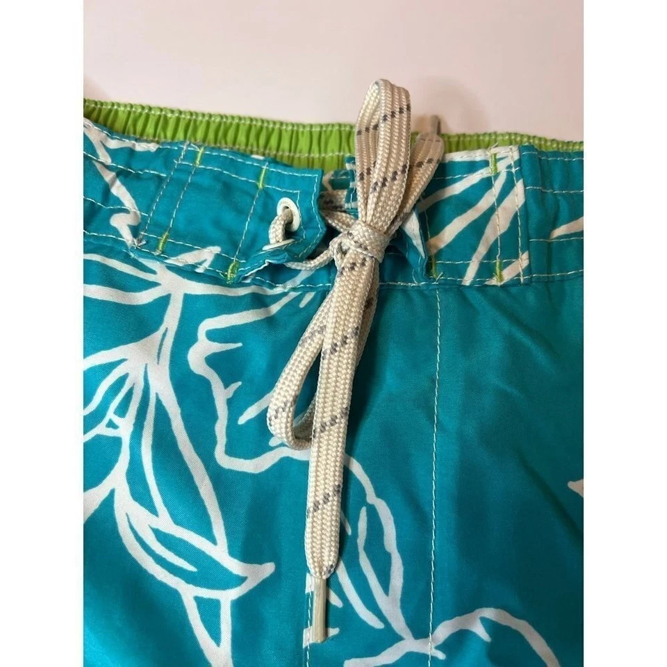 Мужские гавайские плавки Caribbean Joe синие на шнурке размер M подкладка с карманами - Изображение 3 из 4