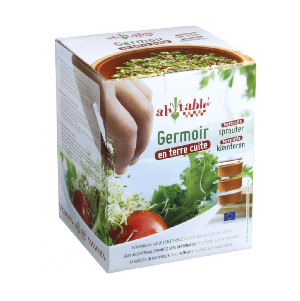 Germoir en terre cuite anti moisissure pour reussir vos graines germees a coup sur