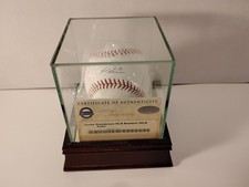 Curtis Granderson Signed Baseball Auto Autograph Stiener Sports coa display case