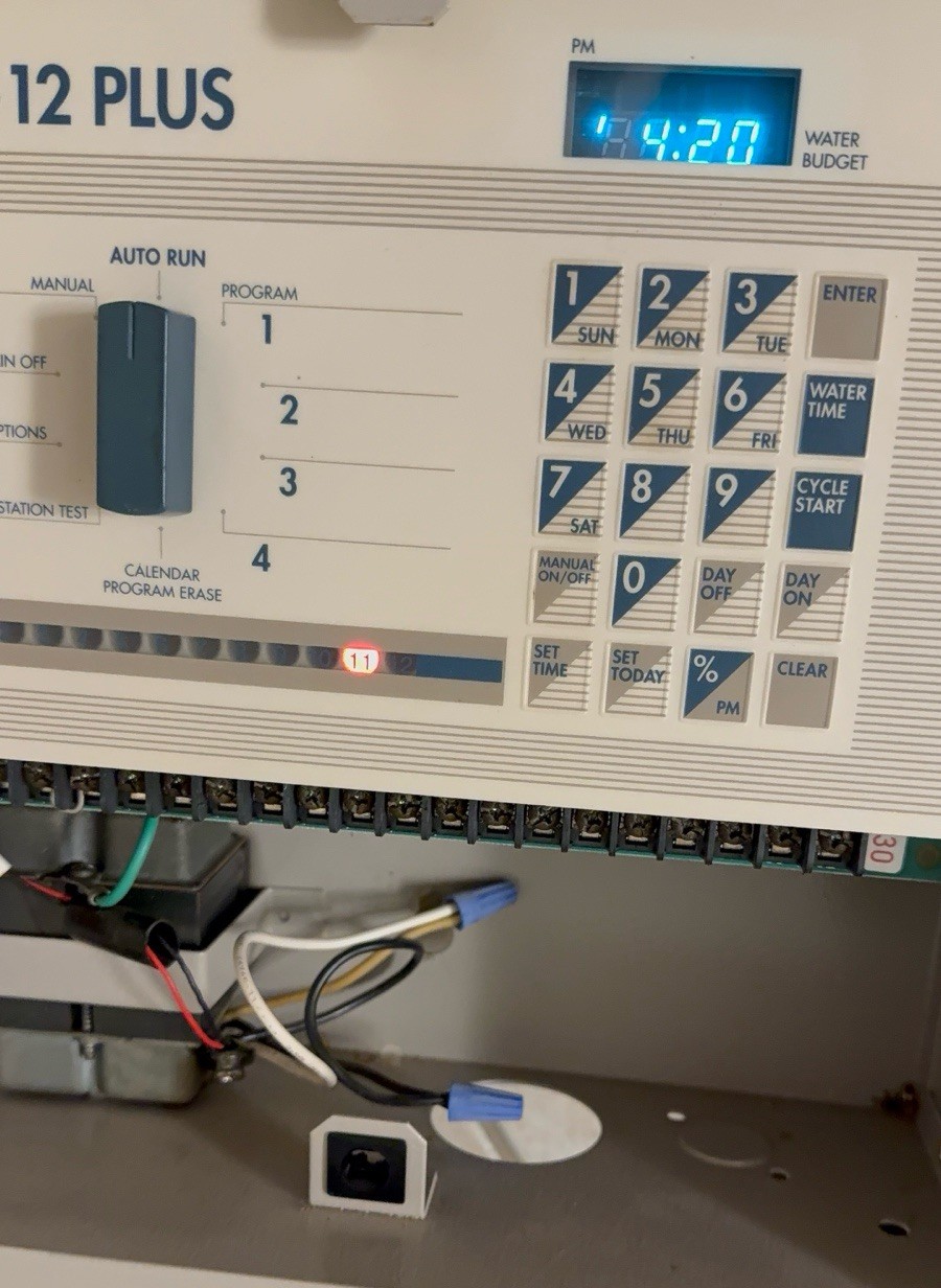 Irritrol MC-12 Plus Comm. 12 Station Irrigation Controller W/manuals Made In USA