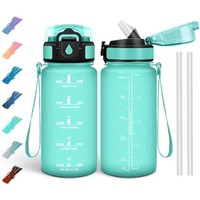 Motswedi 500Ml Trinkflasche Bpa-Frei Mit Zeitmarkierung