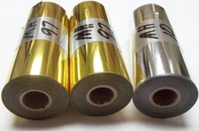 Hot Stamp Foil Gilding Foiling Heat Stamp 3 Rolls FREE Ship