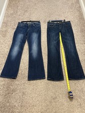 Kut From The Kloth Jeans FARRAH Baby Boot Cut NATALIE High Rise Boot Cut Size 8