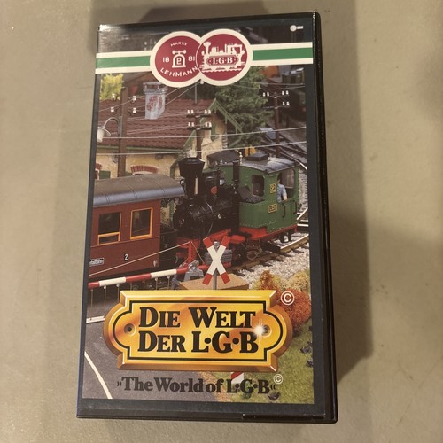 The World Of LGB Toy Trains VHS 1986 Germany NTSC English Format Scotch