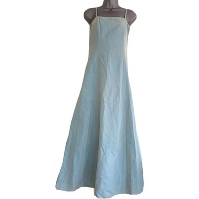 Debut Debenhams Damen Aqua Hochzeit Cocktail Trägerlos Midikleid-Größe UK 10.