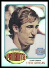 2001 Topps Archives Reserve Steve Grogan Refractor #72 New England Patriots
