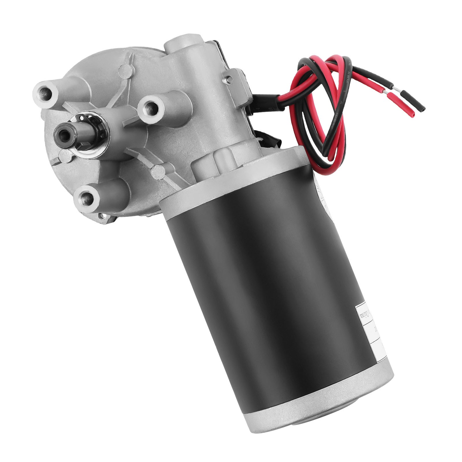 24v/Dc Electric Gearmotor Speed Torque Reversible Adapter Gear Box Motor 45w new