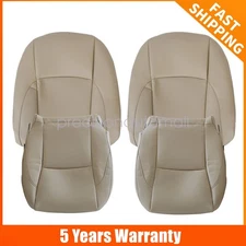 New For 07-12 Lexus ES350 Driver & Passenger Bottom + Top Perforated Seat Cover