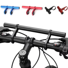 Bike Handlebar Extender Extension Bicycle Bar Mount Headlight GPS Holder Bracket