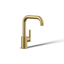 K-24077-2MB Purist Beverage Faucet, Vibrant Brushed Moderne Brass