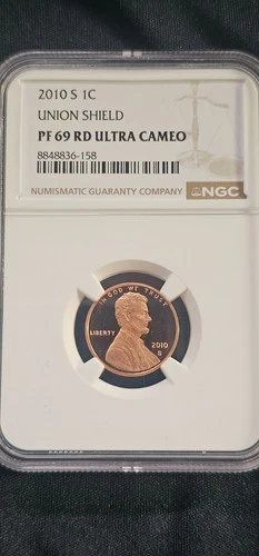 2010-S Lincoln Shield — photo from the most recent tracked eBay sale
