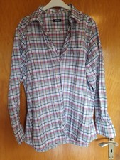 Hemd  Walbusch  43/ 44 Langarm Kariert  Baumwolle