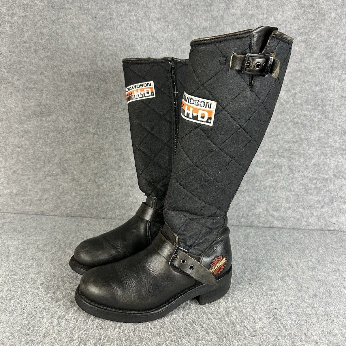 Biker Boot Harley Davidson Womens Knee High Boots Women's Knee