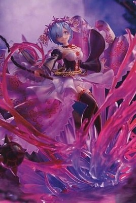 Oni Rem Crystal Dress Ver Postcard Re:Zero Shibuya Scramble Japan JAPAN