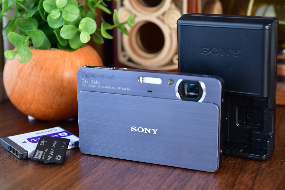⏯️[Excellent+5] Sony Cyber-shot DSC-T700 Gray digital camera