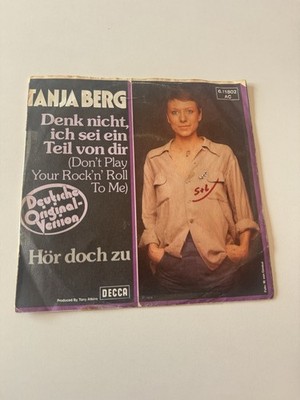 7 Single Tanja Berg - Denk nicht,ich sei ein Teil von dir |1976 DE| Smokie Cover