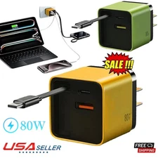 3-In-1 GaN Charger Scalable 80w Max Fast Charger Type C For iPhone Air/17/17 Pro