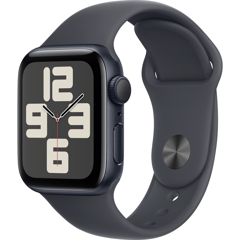 Спортивный ремешок Mitternacht SM для Apple Watch SE 2024 с GPS-навигатором 40 мм алюминиевый корпус 48090₽