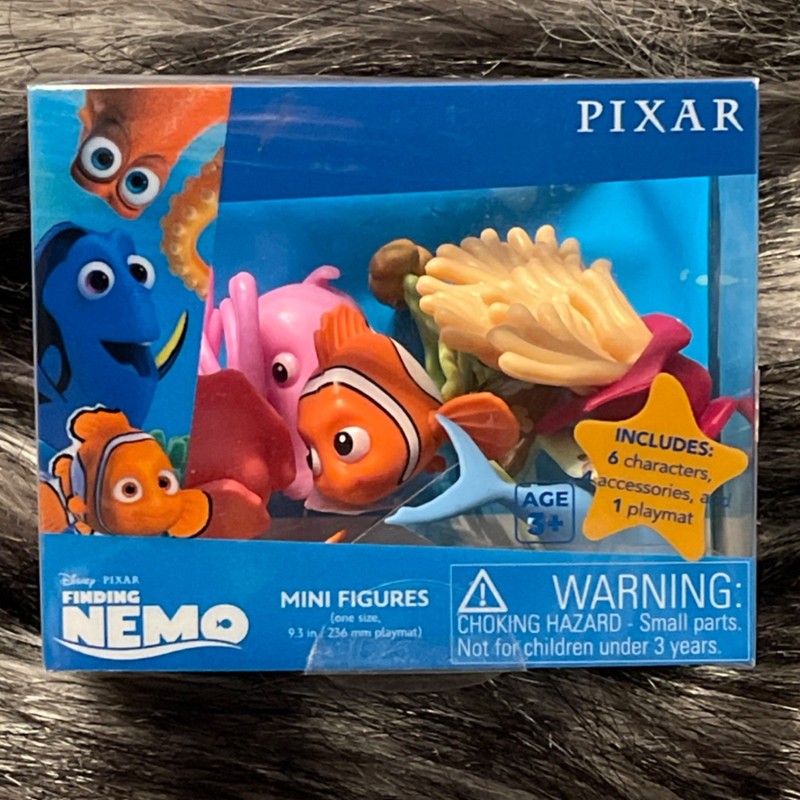 Culturefly Critter Crate Disney Pixar Finding Nemo Mini Figures Set Box