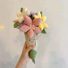 Jellycat Amuseable Bouquet Of Flowers Stuffed Plush Toy for Kids Girlfriend Gift