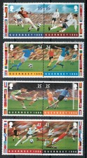 Guernsey 1996 European Football Championships set SG 696-703 MNH mint