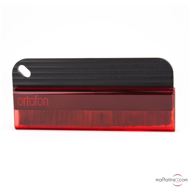 Brosse antistatique Ortofon Record Brush pour supprimer les craquements des disques 33 tours