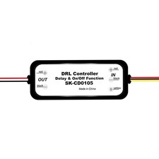 Car Daytime Running Lights Controller Module Drl Automatic Switch Onoff Relay