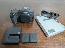 Canon EOS RP Full Frame Mirrorless Camera Body 2 Batteries Charger  Excellent