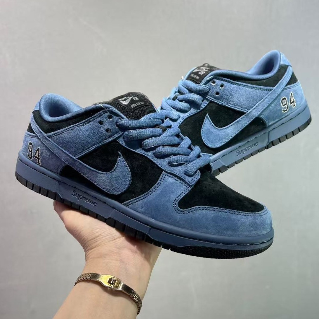 Size 13 - Supreme x Nike Dunk SB Low Ocean Fog for sale online | eBay